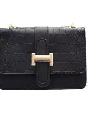 Y2K Trendy Vegan Leather Hobo Shoulder Bag Clutch